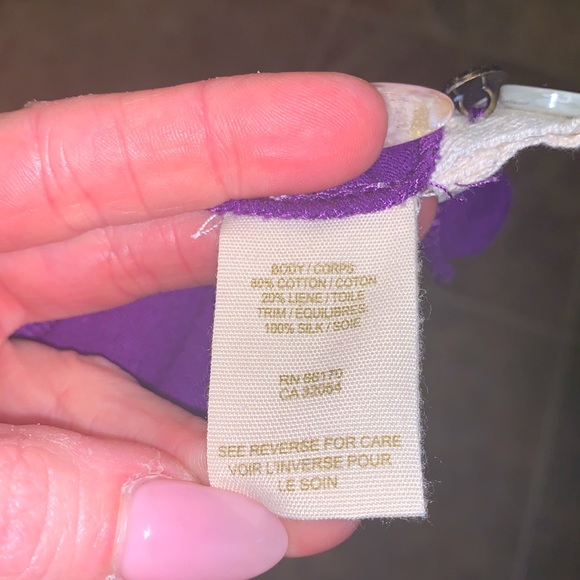 🌻Free People S/P Purple Top🌻 - Picture 4 of 8